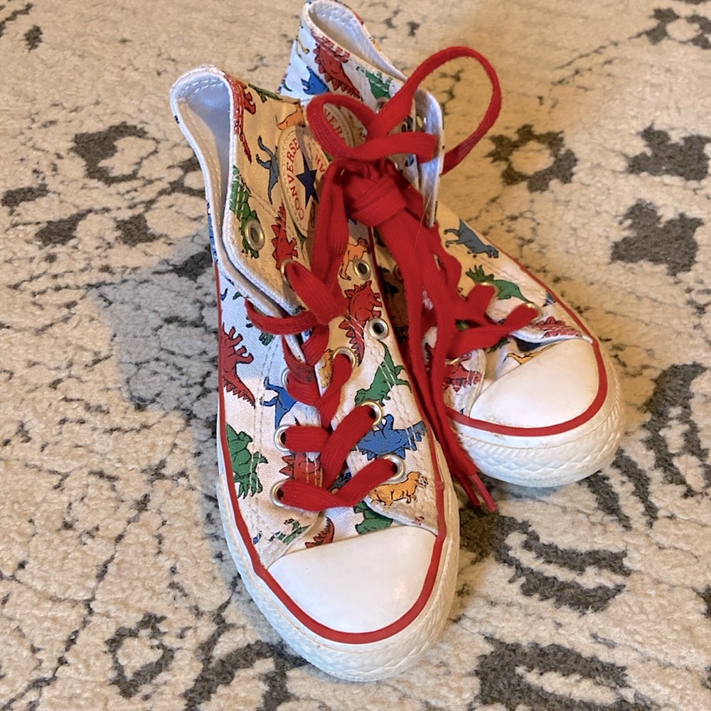 Converse Dinoverse High Tops Youth 12 Clean!